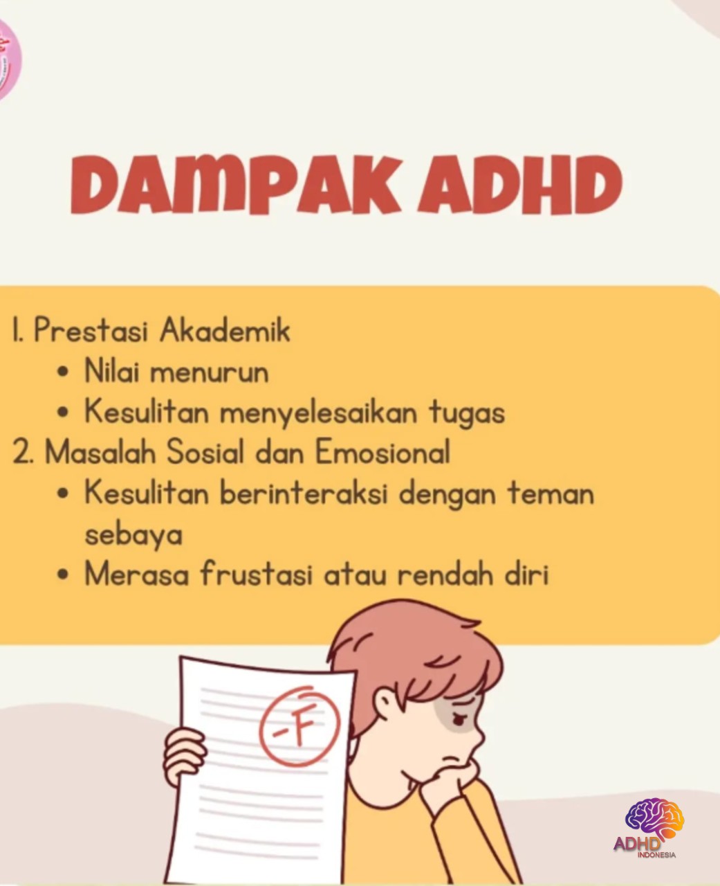 Dampak ADHD terhadap Proses Belajar Anak di Kota Padang Sidempuan